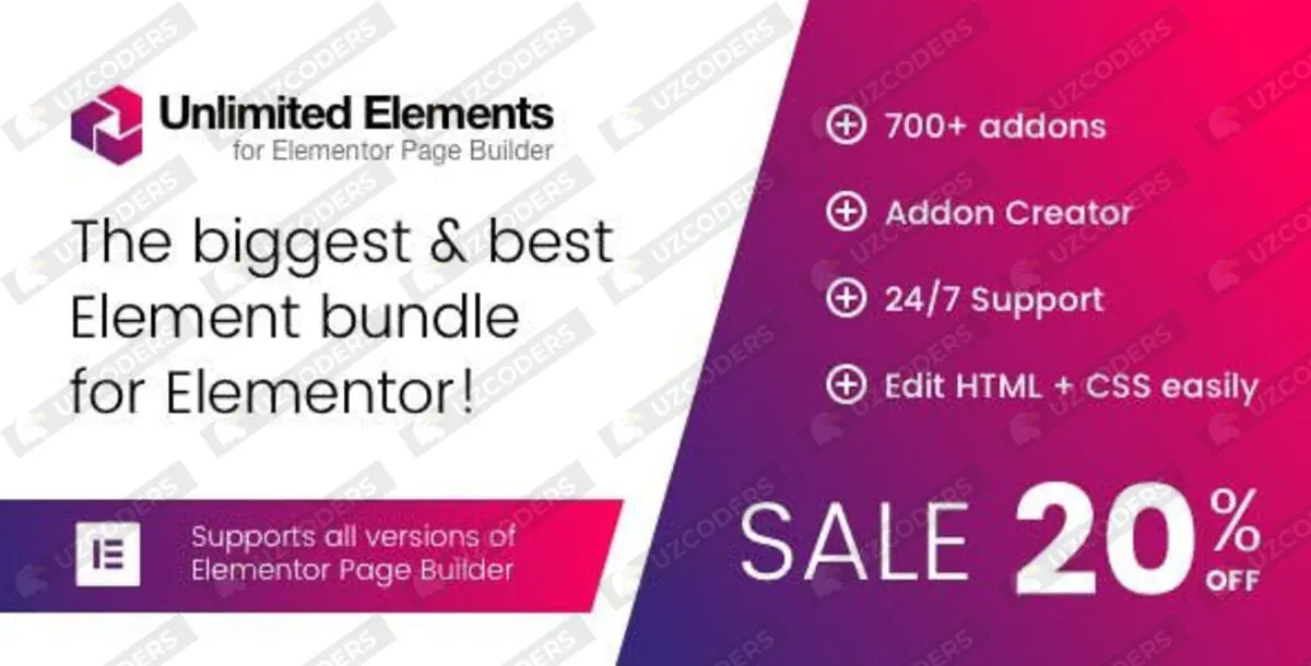 Unlimited Elements for Elementor Pro 1.5.124