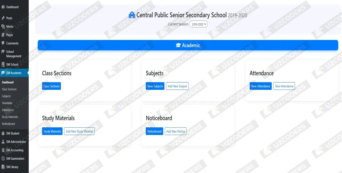 School Management Plugin 10.4.2