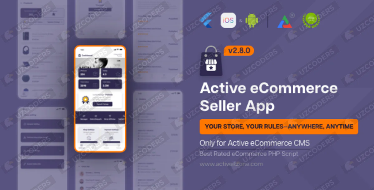 Active eCommerce Seller App Mobile App Template 2.8.0